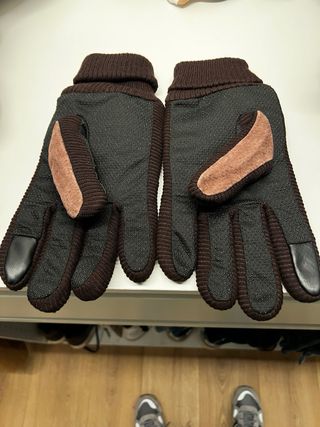 Guantes marrones