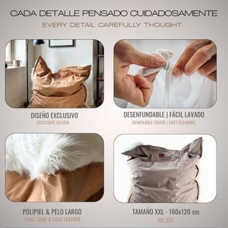 Puff Gigante de diseño - Puf Salon XXL de 160 cm