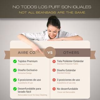 Puff Gigante de diseño - Puf Salon XXL de 160 cm