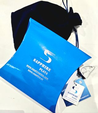 Pulsera de plata, cuero, cristal de Swarovski elem