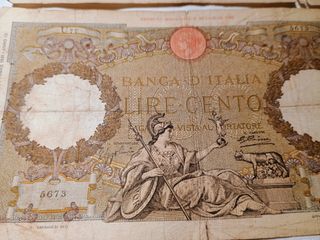 100 lire carta