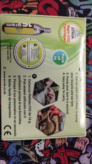 CARTUCHO DE CO2 DE 16G