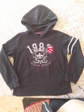 Maglietta bambino con cappuccio