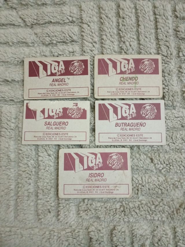 Cromos Real Madrid