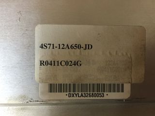 4S71 12A650 JD R0411C024G DXYLA32680053