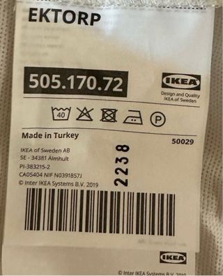 Funda EKTORP Hillared Beige