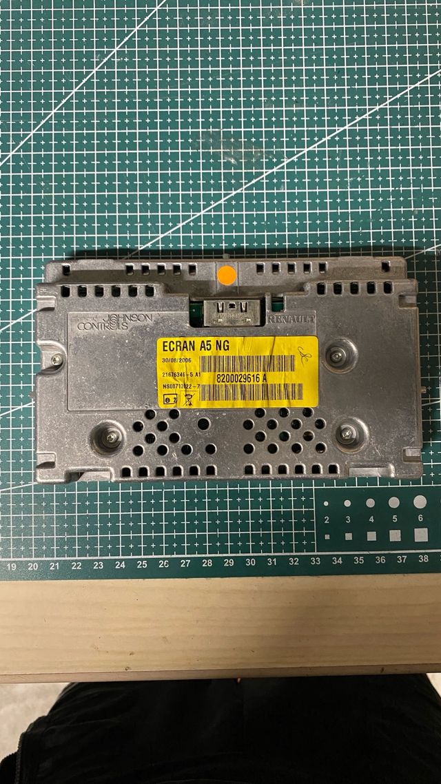 Pantalla navegador scenic 2