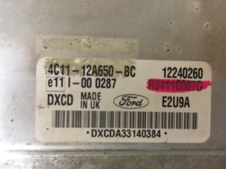 4C11 12A650 BC DXCD R0411C007D 12240260