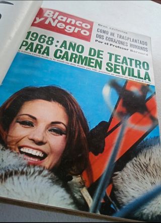 Libro Revista Blanco y Negro, 1968, Tomo I.