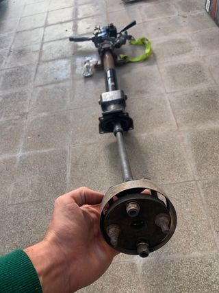 Coluna direção completa nissan patrol y60