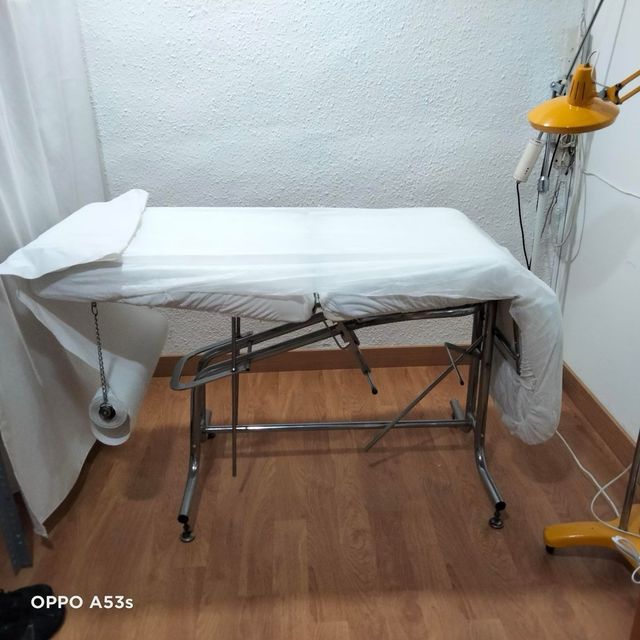 Tavolo pieghevole per ceretta