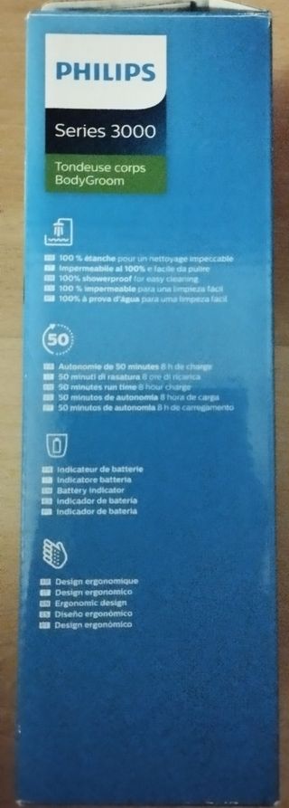 Afeitadora corporal Philips serie 3000 BG3010/15