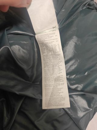 Abrigo de pluma