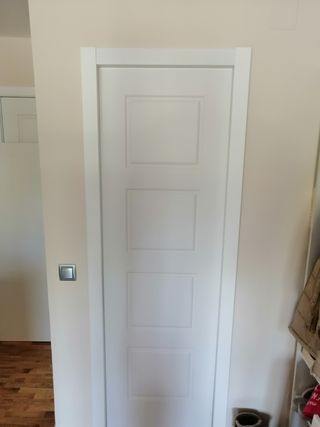 Carpintero montaje de puertas