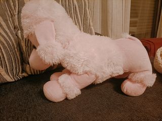 Peluche perro caniche