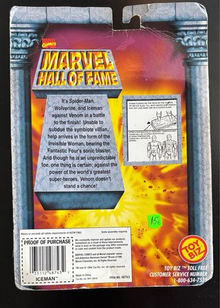 Figura articulada hombre hielo Marvel