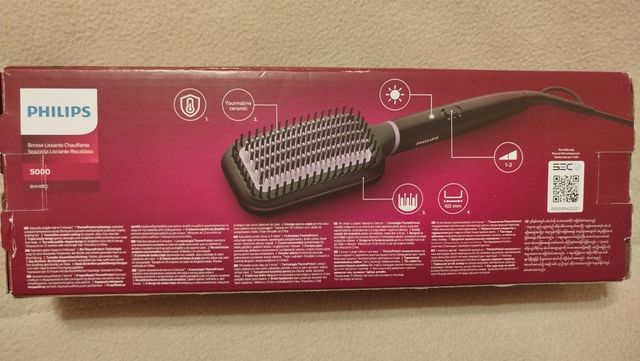 Cepillo pelo eléctrico alisador