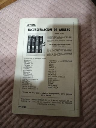 Catalogo ilustrado España 1979