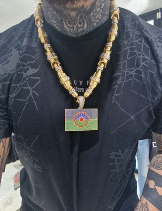  COLGANTE ORO 18KT CADENA VENDIDAI