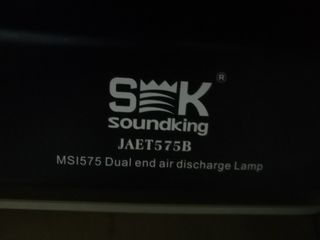 Cabeza móvil 575W Spot. Sin lámpara