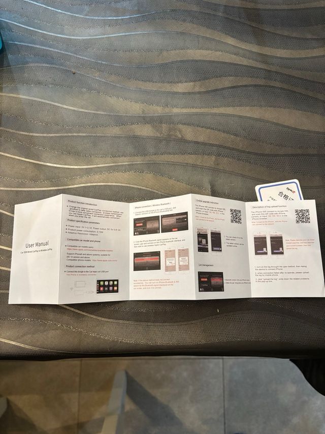 Appel car play inhalambrico