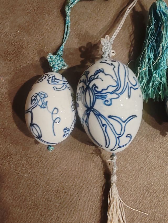 Decorazioni uova cinesi vintage