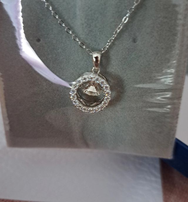 Colgante joyería plata de 925, 1 quilate