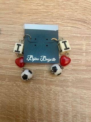 Conjunto joyas futboleras