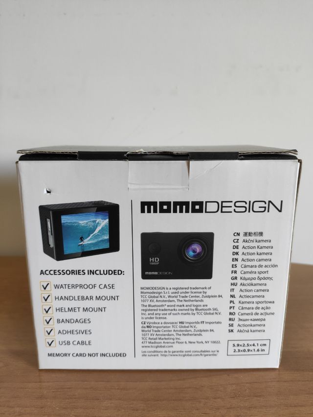 Action Camera HD Momo Design