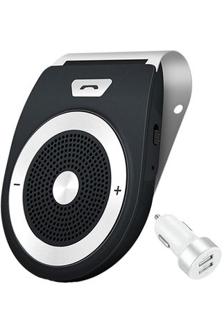 Kit teléfono manos libres bluetooth coche.