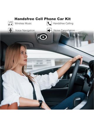 Kit teléfono manos libres bluetooth coche.