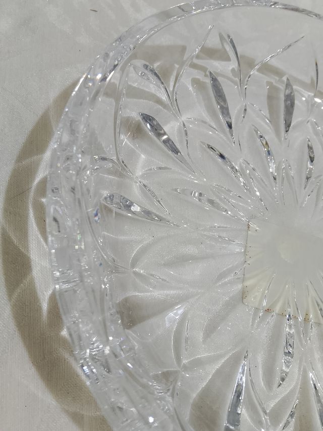 Waterford ciotola di cristallo trasparente!!