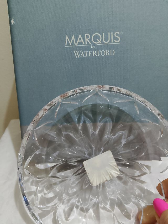 Waterford ciotola di cristallo trasparente!!