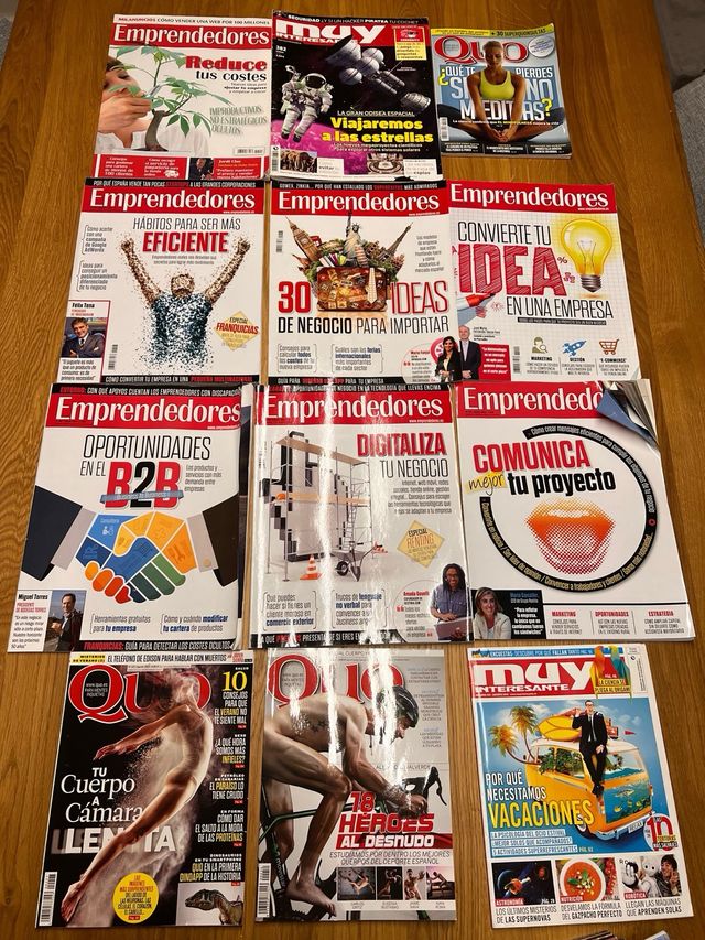 Revistas emprendedores y curiosidades