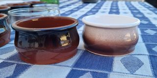 Cuencos para postres 1,50€ cada uno.