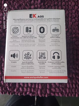(Nuevo) Amplificador Guitarra EK (EKa05) 5w, 