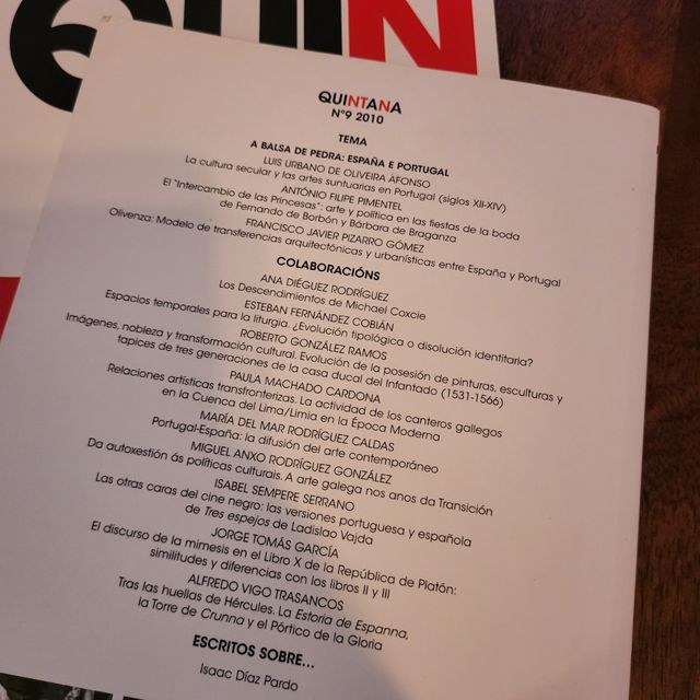 Revistas Quintana (2010 y 2012)