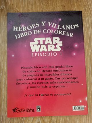 Star Wars. Episodio II: El Ataque de Los Clones: Héroes y Villanos. Libro de Colorear (Spanish Edition)