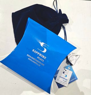 Pendientes plata de ley,  Swarovski elem