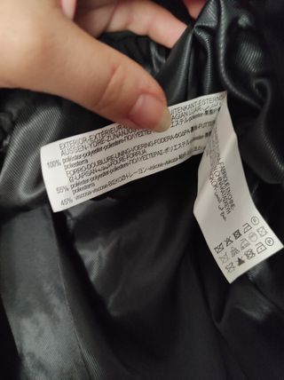 Falda terciopelo Zara