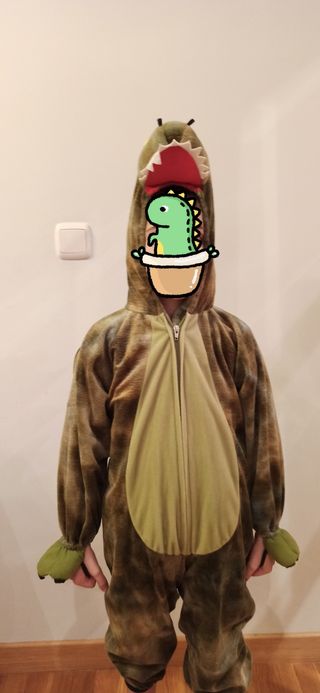 Disfraz dragón niño