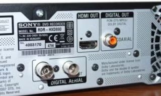 SONY compact disc RDR-HD890 disco duro..