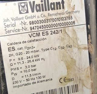Ricambi per caldaie a gas VAILLANT in vendita