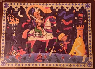 Puzzle Djeco 36 piezas Don Quixote