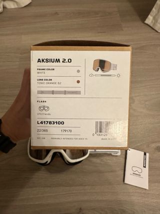 Googles Aksium 2.0 white