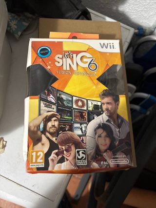 Juego nintendo lets sing version española