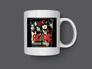 taza personalizada ACDC 
