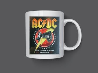 taza personalizada ACDC 