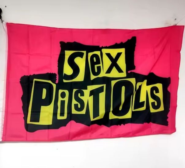Bandera grupo Sex Pistols. Nueva