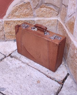 Valigetta piccola moto o auto d'epoca